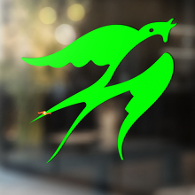 Flying Swift Universeller Vinyl-Aufkleber_2