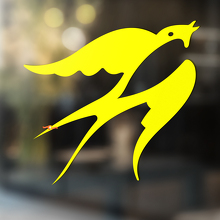 Flying Swift Universeller Vinyl-Aufkleber_4