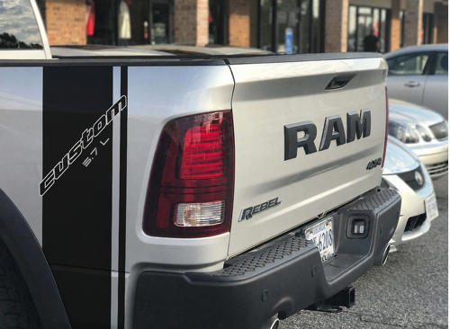 Individuelle 5.7L Streifen Seitenwand Vinyl-Aufkleber für Dodge Ram 1500
