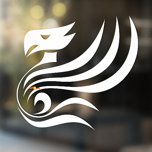 Eagle Tribal Stil Universeller Vinylaufkleber