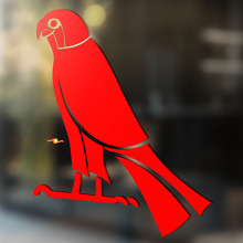 Parrot Tribal Style Universeller Vinyl-Aufkleber_2