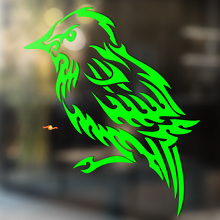 Angry Sparrow Universeller Vinyl-Aufkleber_3
