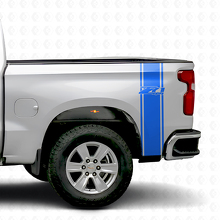 Z71 4x4 Seitenstreifen Vinylaufkleber Set für Chevy Pickup_2