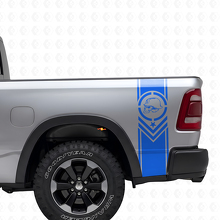 Metal Mulisha Stil Rückseitige Seitenstreifen Vinyl Aufkleber Satz für Pickup Trucks_2