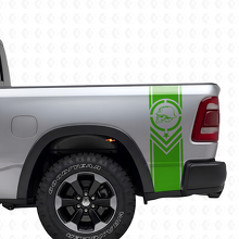 Metal Mulisha Stil Rückseitige Seitenstreifen Vinyl Aufkleber Satz für Pickup Trucks_3