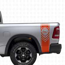 Metal Mulisha Stil Rückseitige Seitenstreifen Vinyl Aufkleber Satz für Pickup Trucks_4