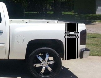 Custom Truck Chevrolet Bed Stripe Decal Set (2) für Chevy Pickup