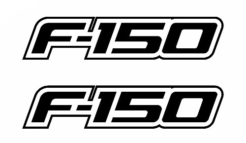 Ford F-150 Decals Pins Vinyl Truck Sticker Decal Set 2009–2017