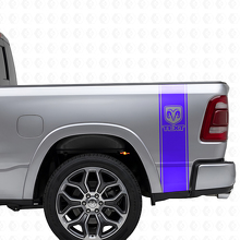 RAM Logo Heck Seitenstreifen Vinylaufkleber Für Dodge Ram 1500-3500_2