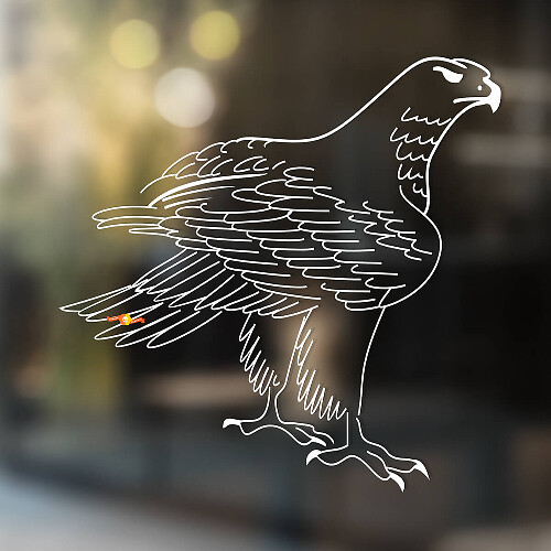 Adler Universeller Vinyl-Aufkleber