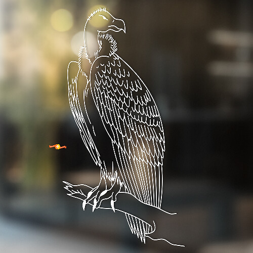 Vulture Universeller Vinyl-Aufkleber_1
