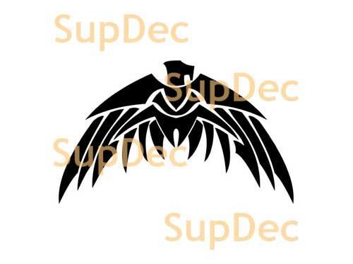 Adler-Vinylkunst-Wand-Fenster-Badezimmer-Aufkleber-Abziehbild entfernbar #4