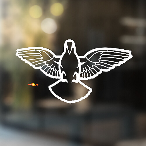 Hawk Universeller Vinyl-Aufkleber