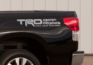 2 TRD Toyota Tacoma Tundra Decals Vinyl Aufkleber Offroad Graphics 4x4 Factory