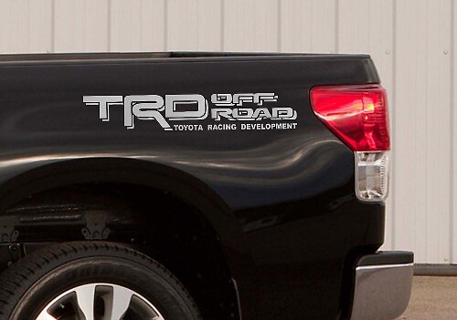 2 TRD Toyota Tacoma Tundra Decals Vinyl Aufkleber Offroad Graphics 4x4 Factory