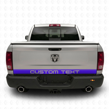 Individuelle Vinyl-Aufkleber für die Heckklappe Dodge Ram 1500 2009–2018_2