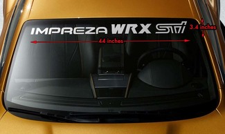 SUBARU IMPREZA WRX STI Premium Windschutzscheiben-Banner-Vinyl-Aufkleber, 44 