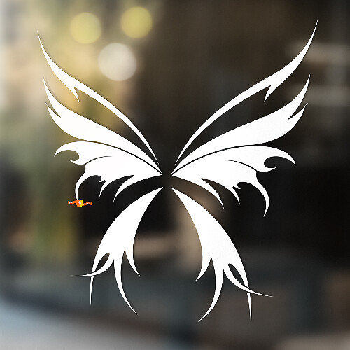 Fantasy Stil Schmetterling Universal Vinyl Aufkleber Sticker
