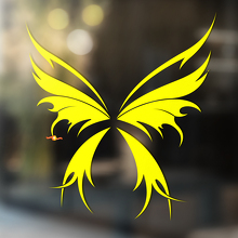 Fantasy Stil Schmetterling Universal Vinyl Aufkleber Sticker_4