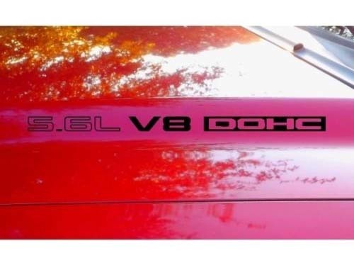 5,6L V8 DOHC Motorhauben Vinyl-Aufkleber