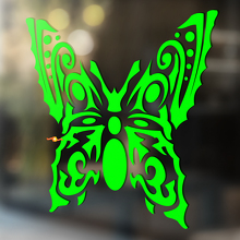 Tribal-Stil Schmetterling Dekorativer Universeller Vinyl-Aufkleber_3