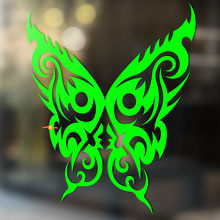 Fire Butterfly Universeller Vinyl-Aufkleber_2