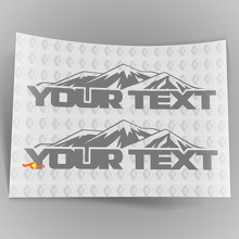 Custom Mountain Hauben-Vinylaufkleber-Set für Jeep Wrangler_3