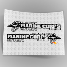 Seitenhaube Marine Corps USMC Aufkleber Aufkleber Vinyl Grafik für Jeep Wrangler 27