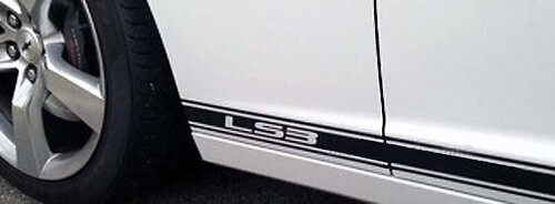 LS Outline Seitenstreifen Vinyl-Aufkleber-Set für Chevrolet Camaro 2010-2015