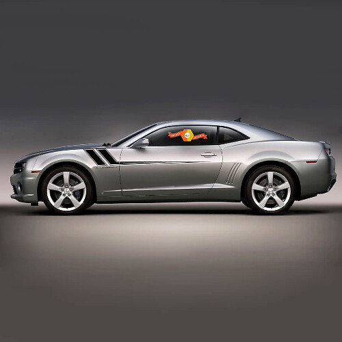 2010 2011 2012 2013 2014 2015 Chevy Camaro Fender to Side Rally Stripes Aufkleber Aufkleber
