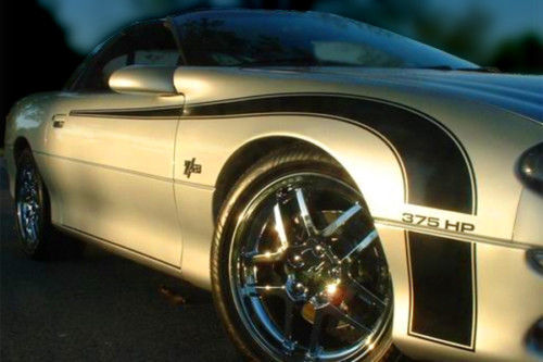 1993–2002 Chevy Camaro Hockeyschläger-Seitenstreifen-Set, 94 95 96 97 98 99
