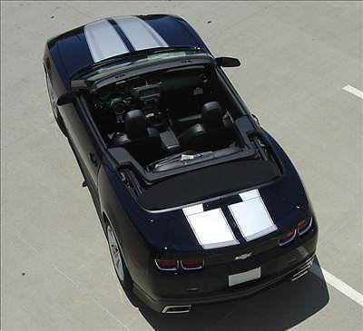 Cabrio Racing Rally Hood Stripes Aufkleber Grafik Vinyl Camaro RS 2014–2015
