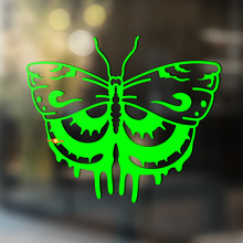 Night Moth Universeller Vinyl-Aufkleber_3