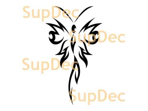 Schmetterling-Vinylkunst-Wand-Fenster-Badezimmer-Aufkleber-Aufkleber Nr. 16
