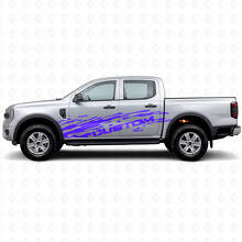 Schmutzfänger & individuelle Schriftzug Seitliche Vinyl-Aufkleber Set für Musclecar Ranger_2
