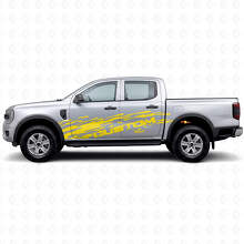 Schmutzfänger & individuelle Schriftzug Seitliche Vinyl-Aufkleber Set für Musclecar Ranger_5