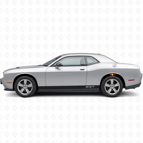SRT Style Streifen Schweller Vinylaufkleber Sticker für Dodge Challenger 2009-2018