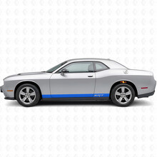 SRT Style Streifen Schweller Vinylaufkleber Sticker für Dodge Challenger 2009-2018_2