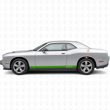 SRT Style Streifen Schweller Vinylaufkleber Sticker für Dodge Challenger 2009-2018_3
