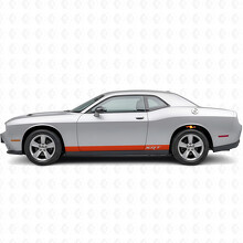 SRT Style Streifen Schweller Vinylaufkleber Sticker für Dodge Challenger 2009-2018_4