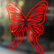Schmetterlingsumriss Silhouette Universeller Vinylaufkleber_2