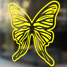Schmetterlingsumriss Silhouette Universeller Vinylaufkleber_4