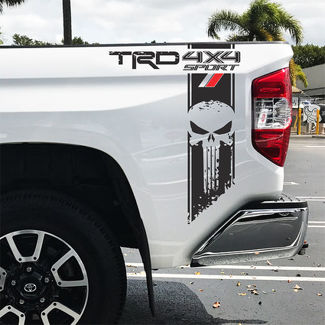 Toyota TRD Tundra Punisher Sport 4 x 4 Racing Aufkleber Vinyl Aufkleber v