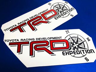 Toyota TRD Truck Off Road Racing Tacoma Tundra Expedition Vinyl-Aufkleber