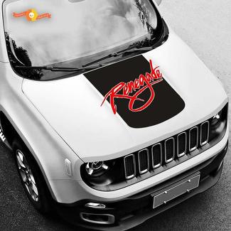 Jeep Renegade Custom Hood Blackout Vinyl-Aufkleber