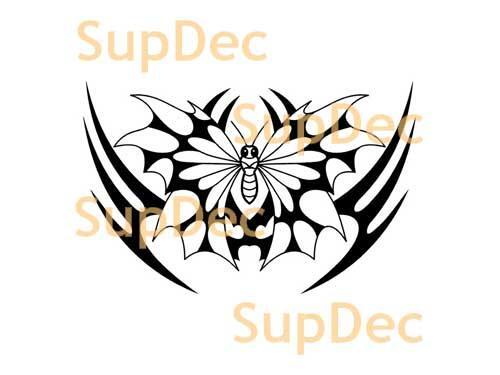 Schmetterling Vinyl Kunst Wand Fenster Badezimmer Aufkleber Decal #26
