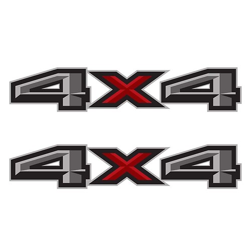 4x4 Logo Universeller Vinyl-Aufkleber
