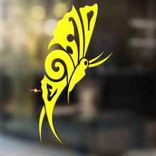 Tribal-Schmetterling Universal Vinyl-Aufkleber_4