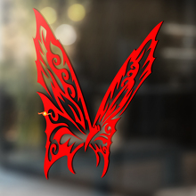 Fliegender Schmetterling Tribal-Stil Universeller Vinyl-Aufkleber_2