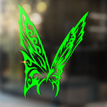 Fliegender Schmetterling Tribal-Stil Universeller Vinyl-Aufkleber_3